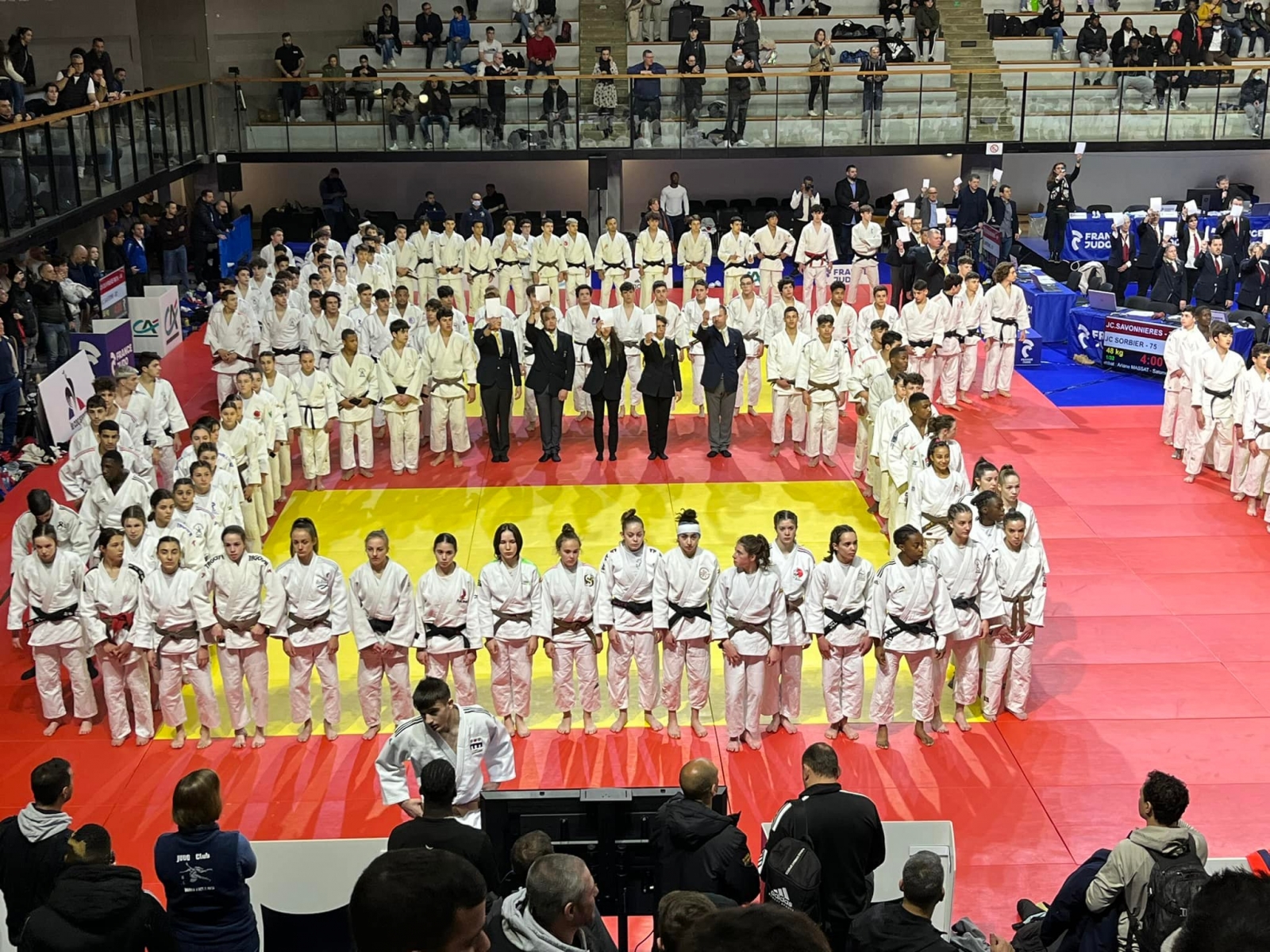 Championnat de France 1ère D Cadettes INJ Paris